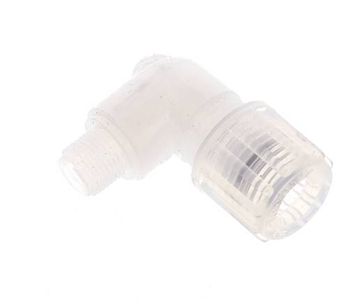 8x6mm & G1/8'' PFA Elbow Cutting Fitting with Male Threads 10 bar