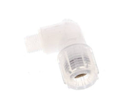 8x6mm & G1/8'' PFA Elbow Cutting Fitting with Male Threads 10 bar