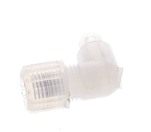 8x6mm & G1/8'' PFA Elbow Cutting Fitting with Male Threads 10 bar