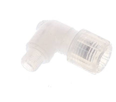 8x6mm & G1/8'' PFA Elbow Cutting Fitting with Male Threads 10 bar
