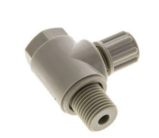 Accesorio de compresión codo PP 6x4mm & G1/4'' con rosca macho con perno banjo 10 bar