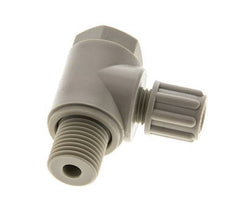 Accesorio de compresión codo PP 6x4mm & G1/4'' con rosca macho con perno banjo 10 bar