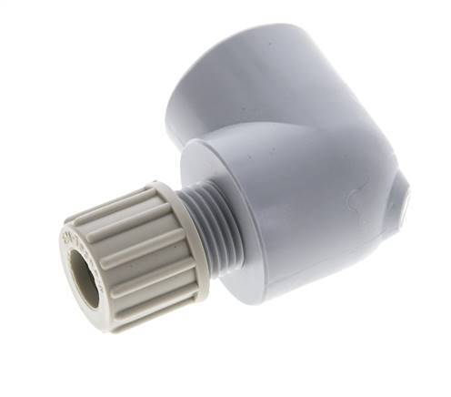 10x8mm & G1/2'' PA Elbow Compression Fitting with Female Threads 10 bar