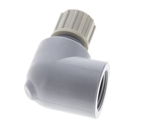 10x8mm & G1/2'' PA Elbow Compression Fitting with Female Threads 10 bar