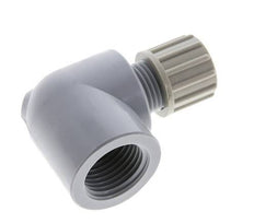 10x8mm & G1/2'' PA Elbow Compression Fitting with Female Threads 10 bar
