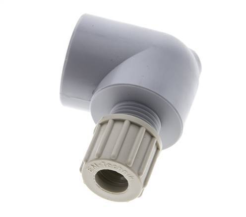 10x8mm & G1/2'' PA Elbow Compression Fitting with Female Threads 10 bar