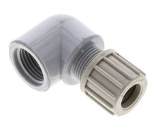 14x12mm & G1/2'' PA Elbow Compression Fitting with Female Threads 10 bar