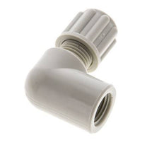 6x4mm & G1/8'' PP Elbow Compression Fitting with Female Threads 10 bar