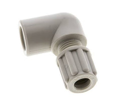 6x4mm & G1/8'' PP Elbow Compression Fitting with Female Threads 10 bar