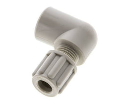 6x4mm & G1/8'' PP Elbow Compression Fitting with Female Threads 10 bar