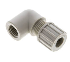 10x8mm & G1/4'' PP Elbow Compression Fitting with Female Threads 10 bar