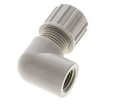 10x8mm & G1/4'' PP Elbow Compression Fitting with Female Threads 10 bar