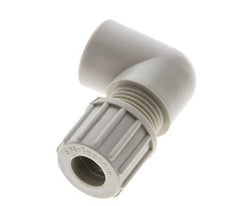 10x8mm & G1/4'' PP Elbow Compression Fitting with Female Threads 10 bar