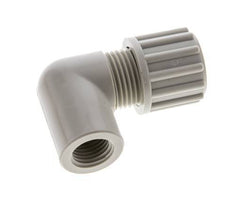 12x10mm & G1/4'' PP Elbow Compression Fitting with Female Threads 10 bar