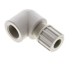 10x8mm & G3/8'' PP Elbow Compression Fitting with Female Threads 10 bar