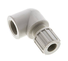 10x8mm & G3/8'' PP Elbow Compression Fitting with Female Threads 10 bar