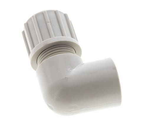 14x12mm & G3/8'' PP Elbow Compression Fitting with Female Threads 10 bar