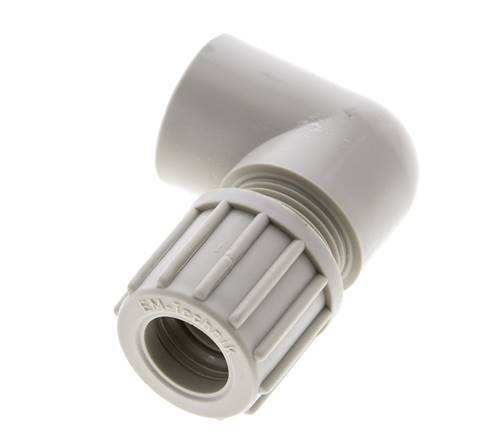 14x12mm & G3/8'' PP Elbow Compression Fitting with Female Threads 10 bar