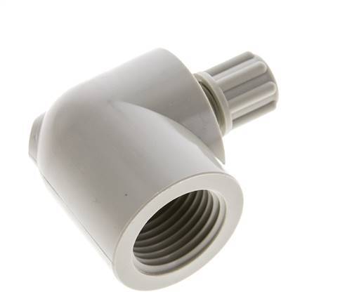 6x4mm & G1/2'' PP Elbow Compression Fitting with Female Threads 10 bar