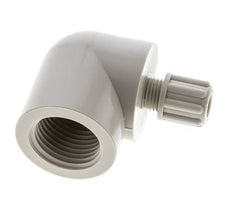 6x4mm & G1/2'' PP Elbow Compression Fitting with Female Threads 10 bar
