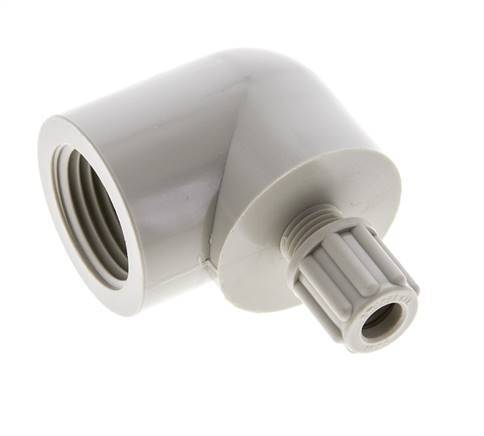 6x4mm & G1/2'' PP Elbow Compression Fitting with Female Threads 10 bar