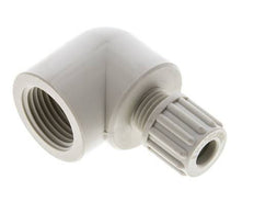 8x6mm & G1/2'' PP Elbow Compression Fitting with Female Threads 10 bar