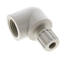 8x6mm & G1/2'' PP Elbow Compression Fitting with Female Threads 10 bar