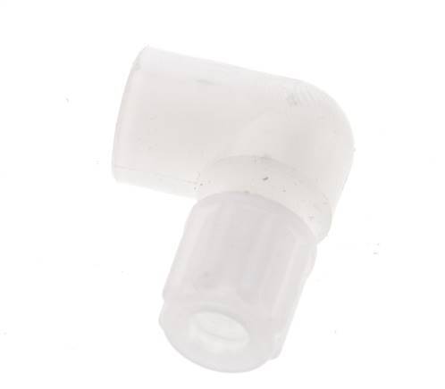 6x4mm & G1/8'' PVDF Elbow Compression Fitting with Female Threads 10 bar