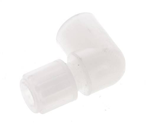 6x4mm & G1/8'' PVDF Elbow Compression Fitting with Female Threads 10 bar