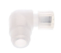 8x6mm & G1/8'' PVDF Elbow Compression Fitting with Female Threads 10 bar