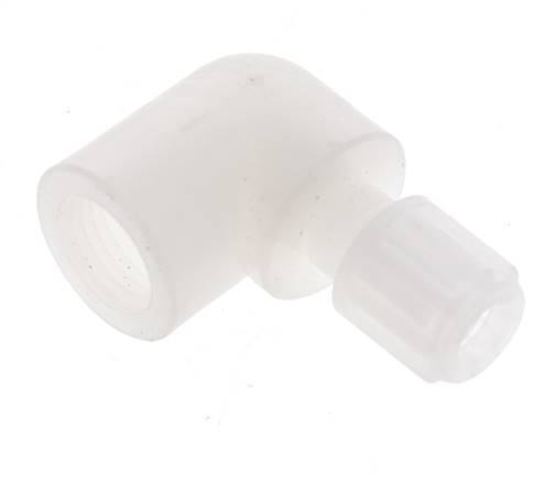 6x4mm & G1/4'' PVDF Elbow Compression Fitting with Female Threads 10 bar