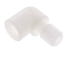 6x4mm & G1/4'' PVDF Elbow Compression Fitting with Female Threads 10 bar