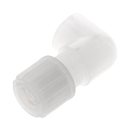 6x4mm & G1/4'' PVDF Elbow Compression Fitting with Female Threads 10 bar