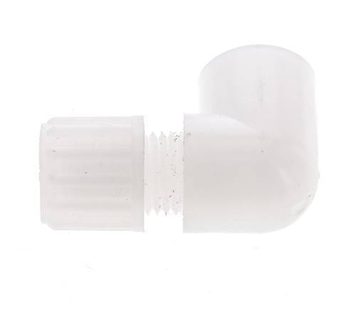 10x8mm & G1/4'' PVDF Elbow Compression Fitting with Female Threads 10 bar