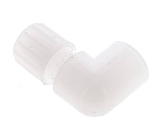 10x8mm & G1/4'' PVDF Elbow Compression Fitting with Female Threads 10 bar
