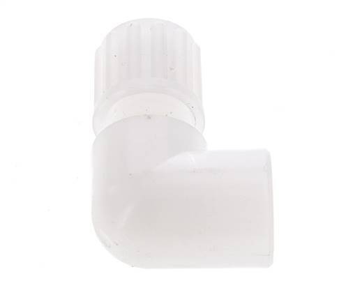 6x4mm & G3/8'' PVDF Elbow Compression Fitting with Female Threads 10 bar