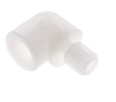 6x4mm & G3/8'' PVDF Elbow Compression Fitting with Female Threads 10 bar