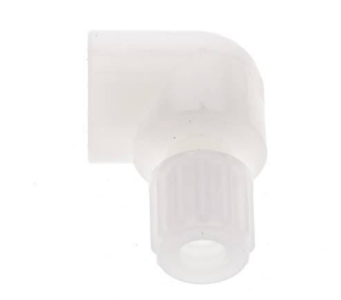 12x10mm & G3/8'' PVDF Elbow Compression Fitting with Female Threads 10 bar
