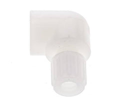 12x10mm & G3/8'' PVDF Elbow Compression Fitting with Female Threads 10 bar