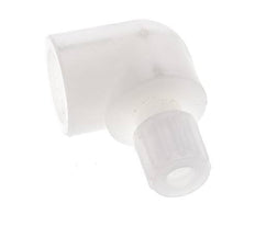 8x6mm & G1/2'' PVDF Elbow Compression Fitting with Female Threads 10 bar