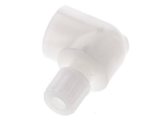 8x6mm & G1/2'' PVDF Elbow Compression Fitting with Female Threads 10 bar