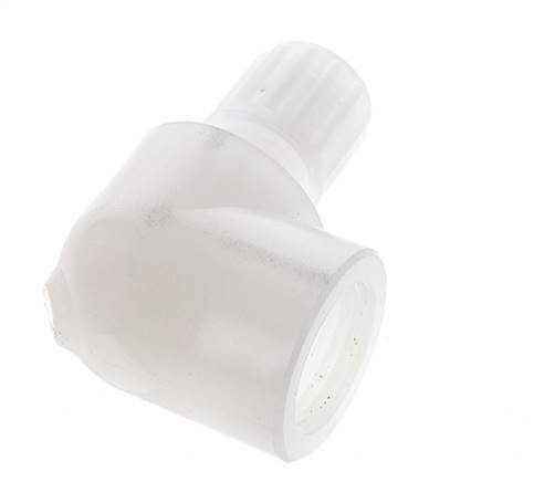 8x6mm & G1/2'' PVDF Elbow Compression Fitting with Female Threads 10 bar