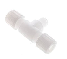 14x12mm & G1/4'' PVDF T-Shape Tee Compression Fitting with Male Threads 10 bar