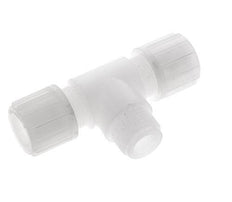 14x12mm & G1/2'' PVDF T-Shape Tee Compression Fitting with Male Threads 10 bar
