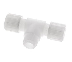 14x12mm & G1/2'' PVDF T-Shape Tee Compression Fitting with Male Threads 10 bar
