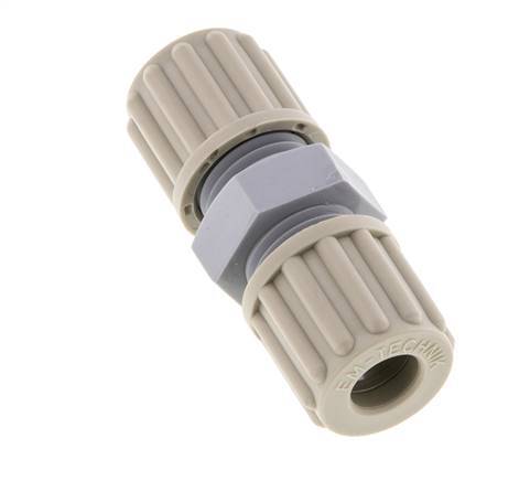 Racor de compresión recto 8x6mm PA 10 bar [2 Piezas]