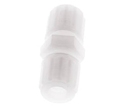 8x6mm PVDF Straight Compression Fitting 10 bar