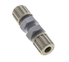 Racor de compresión recto 8x6mm PA Pasamuros 10 bar [2 Piezas]
