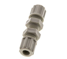 Racor de compresión recto de PP de 6x4mm 10 bar [2 piezas]