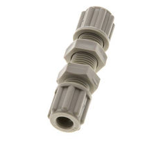 Racor de compresión recto de PP de 6x4mm 10 bar [2 piezas]
